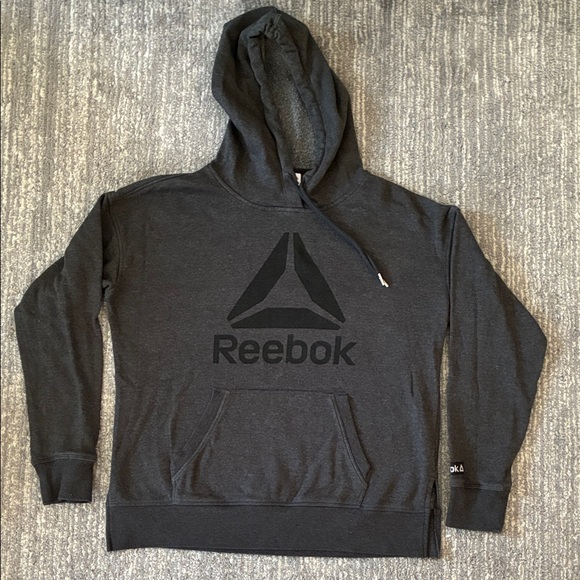 Women’s Reebok Charcoal Gray Hoodie - Picture 1 of 5